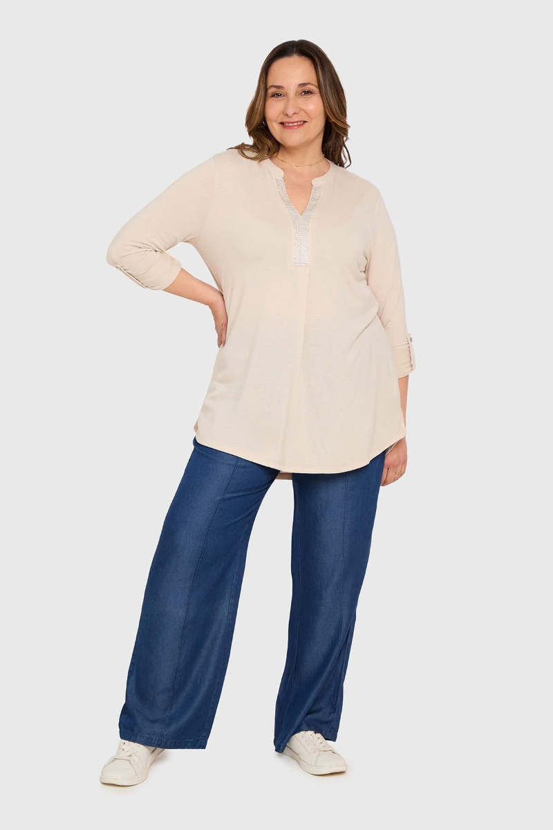 Camiseta Feminina Trendy com Tecido Ecológico para Moda Sustentável