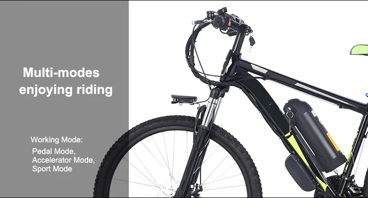 Moda 36V 10ah Bicicleta Elétrica Recreativa Urbana para Adultas Gravity City