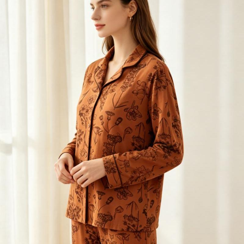 Loungewear Elegante para Mulheres, Pijamas de Quarto e Loungewear