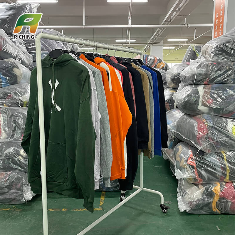 Pacotes de roupas de segunda mão da Coreia do Sul, moletins femininos usados, atacado de marcas, roupas vintage