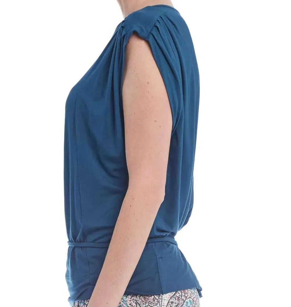 Camisa de Bambu Personalizada Blusa Sem Mangas Feminina de Bambu