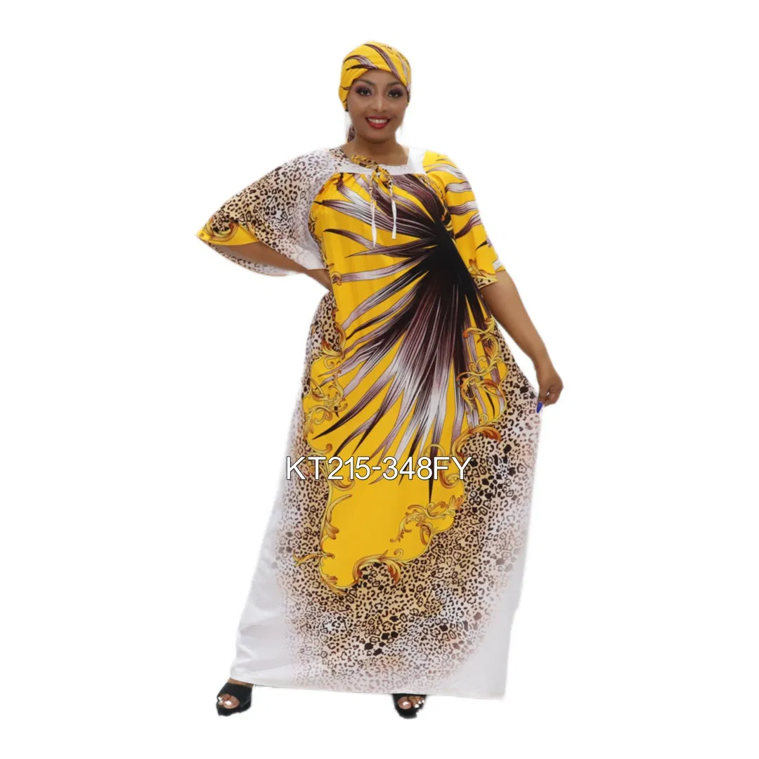 Roupas Africanas Borkha para Mulheres Caftan Boubou de Gola Quadrada Aberta