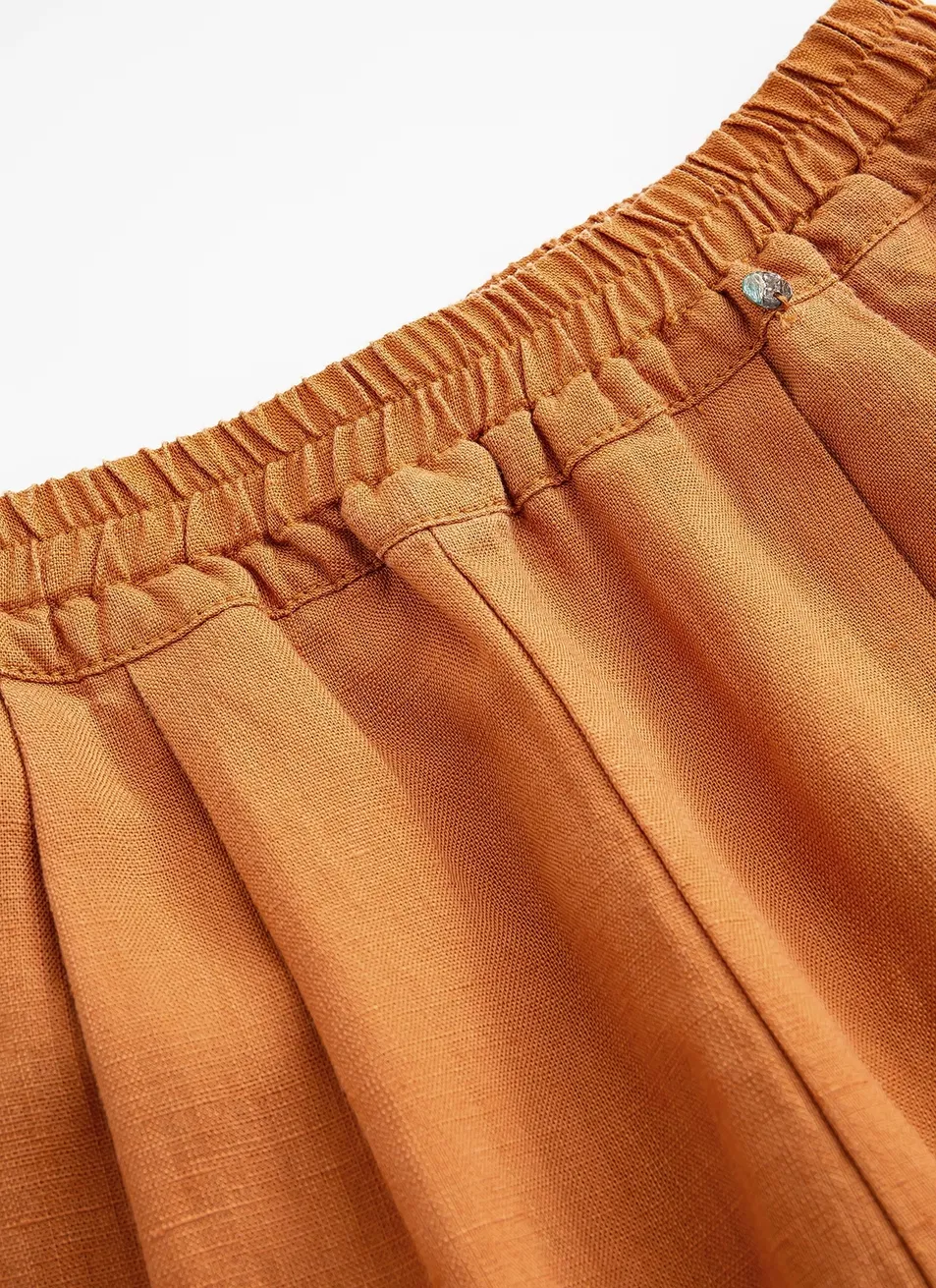 Calças de Linho Lyocell Femininas - Detalhe 1