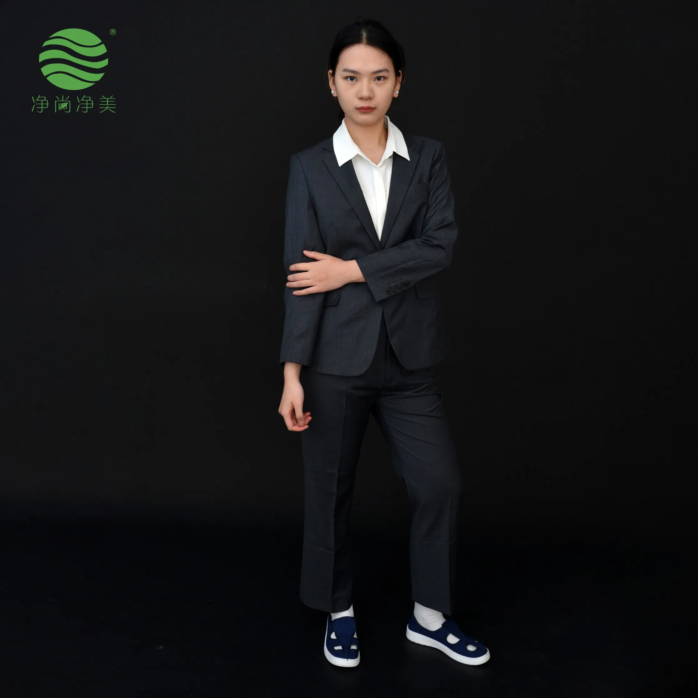 Jsjm1044-1 Roupas formais de escritório para mulheres, uniforme feminino, vestuário de trabalho para mulheres