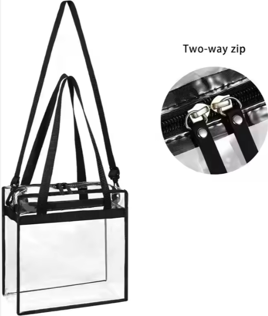Bolsa Tote Grande de PVC Sustentável para Mulheres Fashionistas