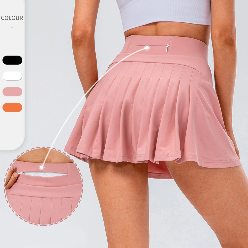 Roupas de Tênis Saias Originais Saia de Yoga Personalizável para Mulheres Roupas Esportivas de Tênis Saias Plissadas de Tênis