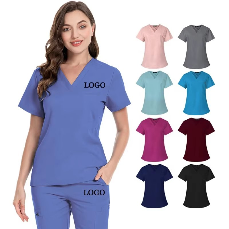 Uniforme hospitalar unissex para enfermagem médica