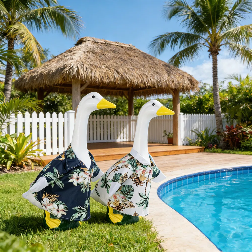 Roupa de Ganso Fashion para Exibições Decorativas Sazonais