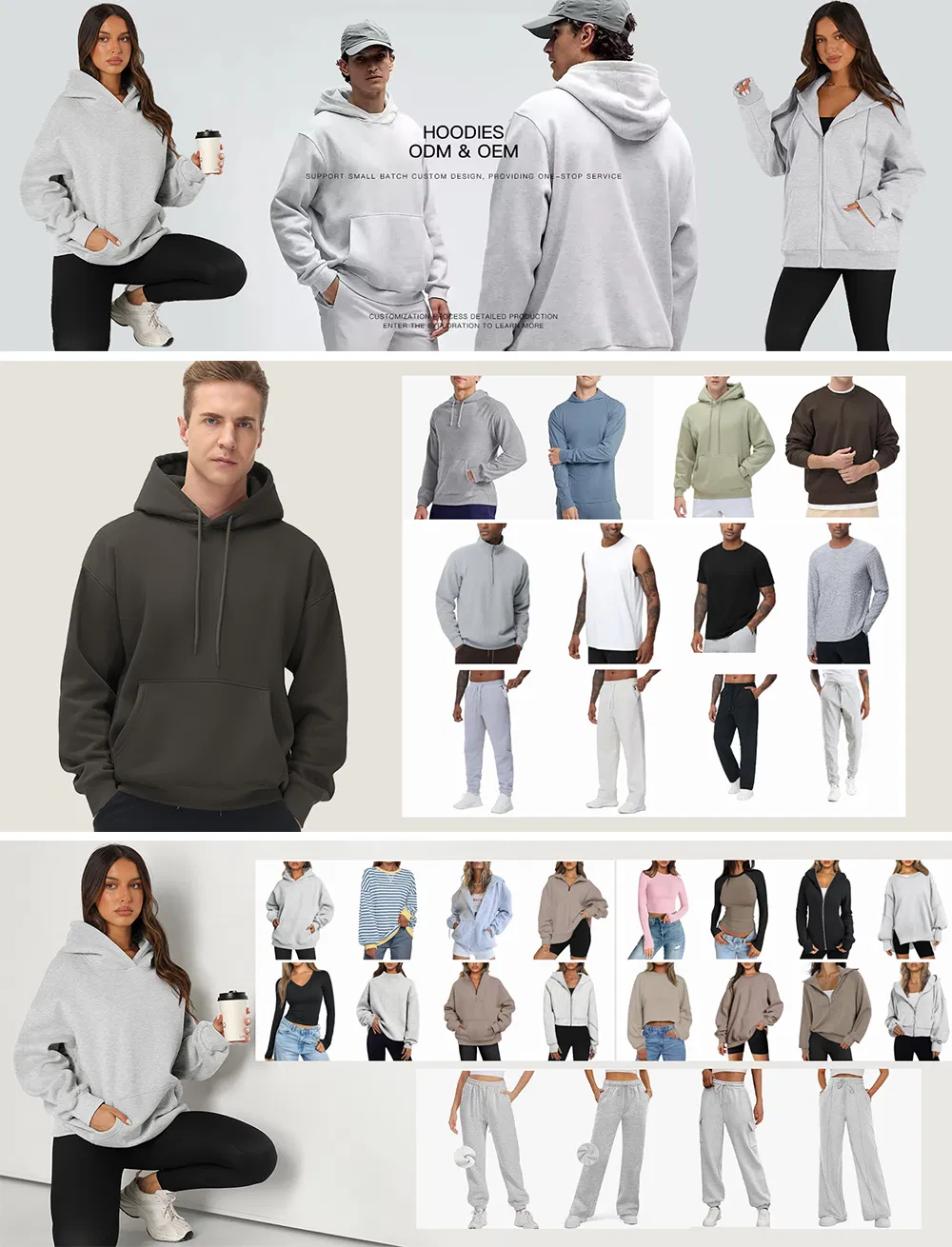 Mais estilos de roupas