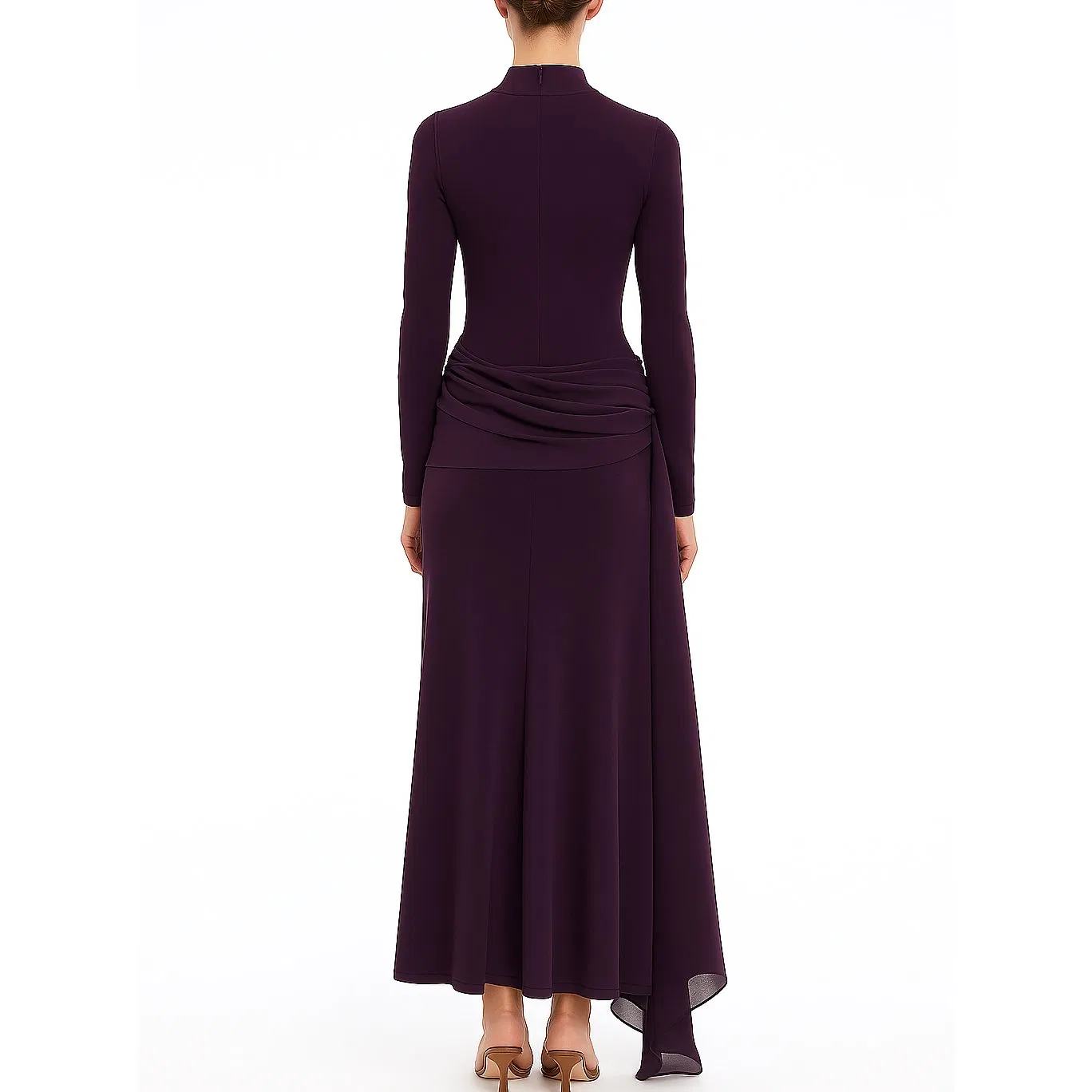 Vestido Casual Elegante Woven Personalizado por Atacado para Mulheres