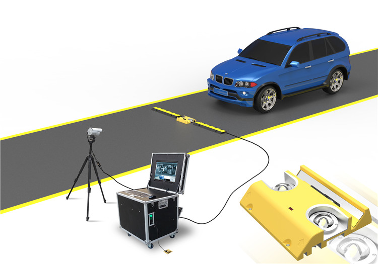 Mobile Vehicle Inspection Equipment Undercarriage Scanner