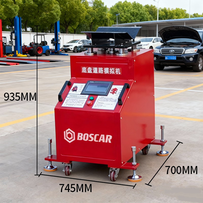 Automobile Chassis Abnormal Noise Detection Equipment Car Driving Road Simulator Car Suspension Testing Machine