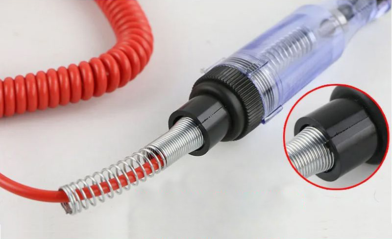 6-24V Test Light Sharp Hard Steel Probe Vehicle Circuits Low DC Voltage Light Tester Premium LED Bulb Automotive Circuit Tester