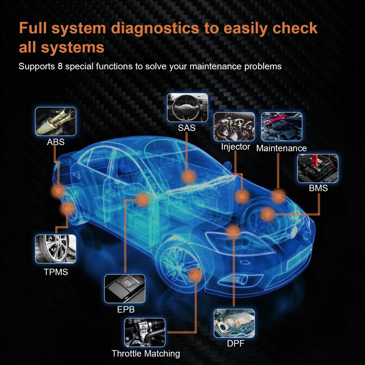 Wholesale New Energy Vehicles Z100 Portable Ultrasound Scanner 3D Tool Wireless Bluetooth OBD2 Scanner De Diagnostic Car Diagnostic Launch X431 Scanner Car Key