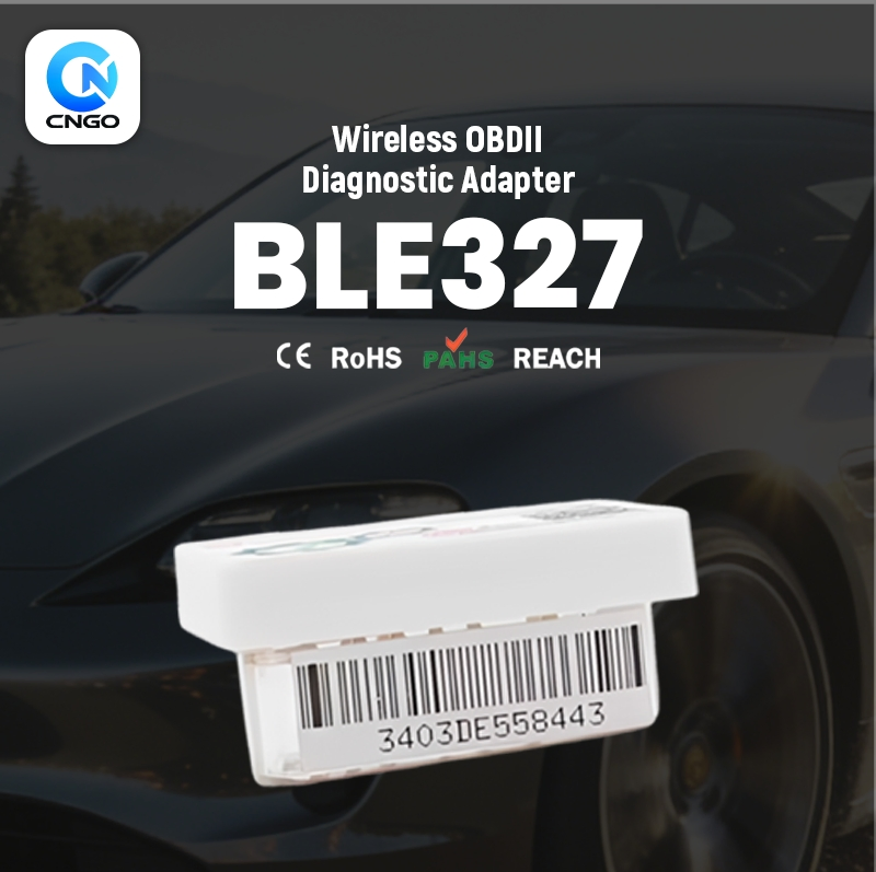 Cngo BLE327 Wireless OBD2 Scanner Bluetooth 4.0 Car Diagnostic Tool