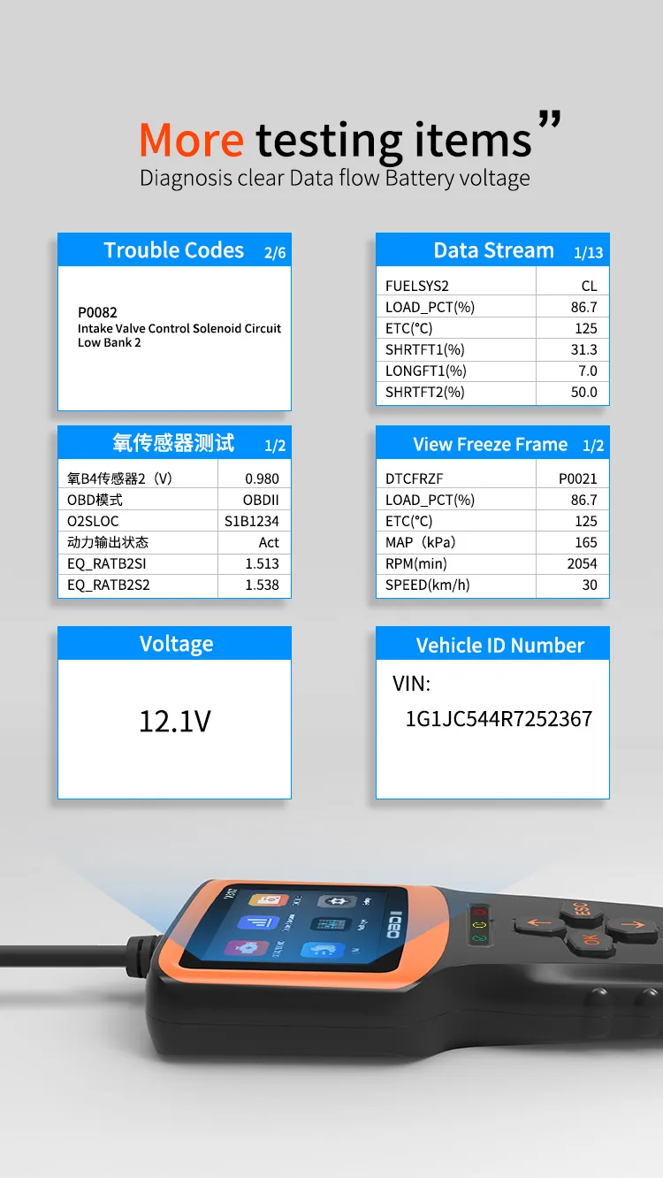Universal Diagnostic Voitures Sc301 OBD2 Scanner Car Code Reader Scan Automotive OBD 2 OEM Diagnostic Tools