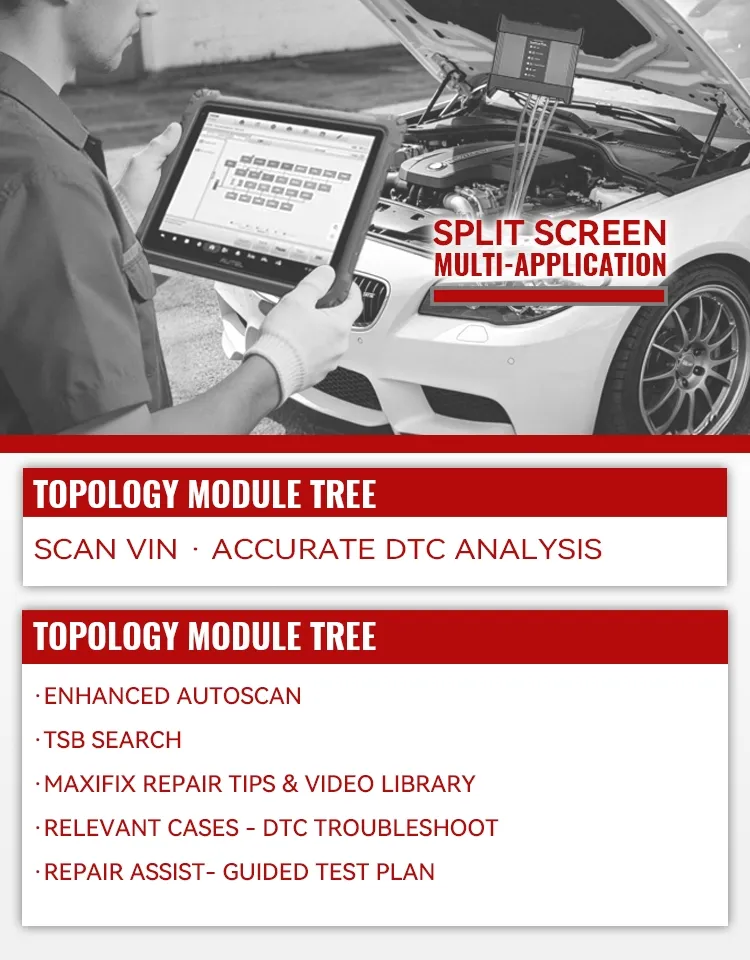Maxisys Ultra EV Automotive Scanner, Pre & Post Scan, Cloud Report