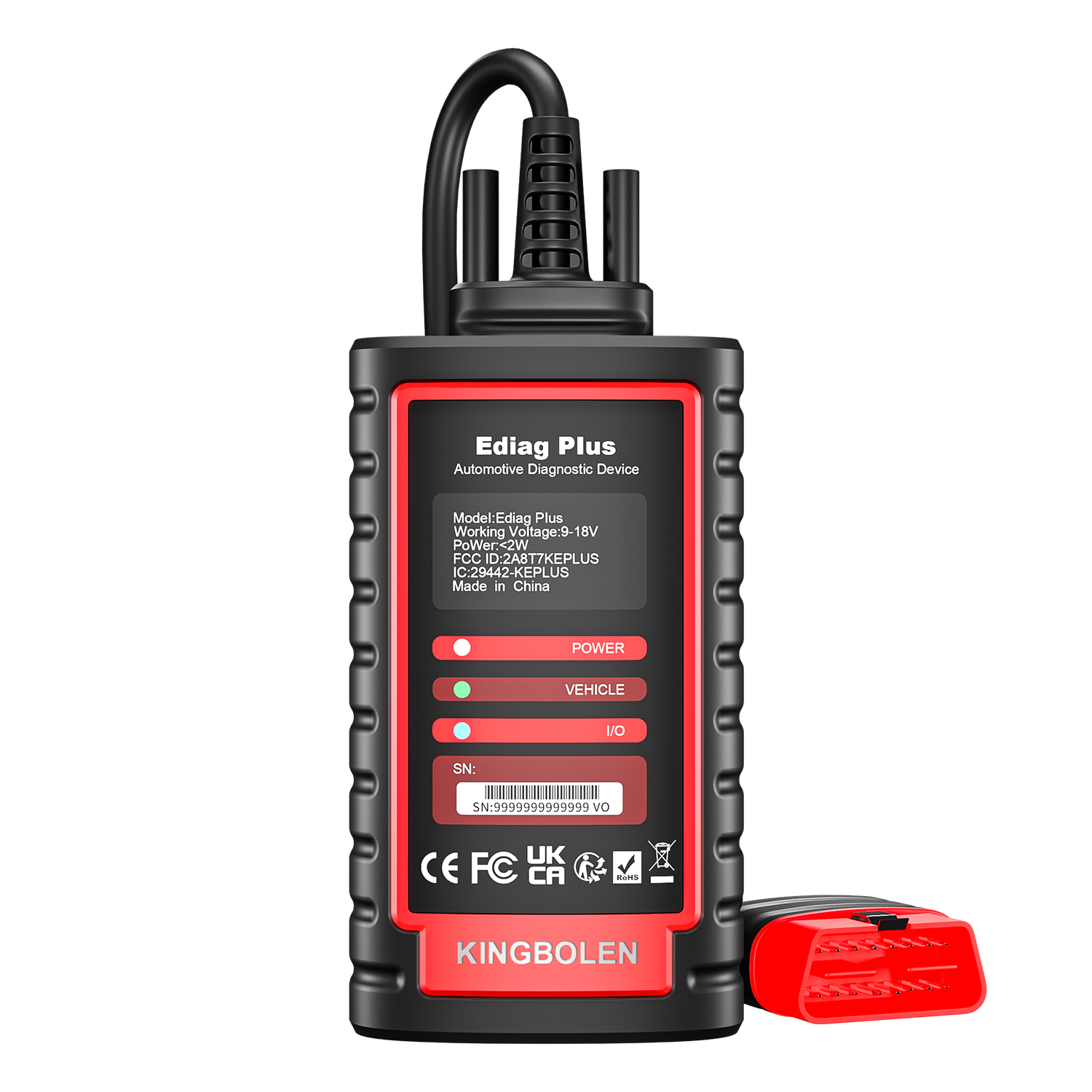 2026 Ediag Plus 15 Reset Function ECU Coding Active Test Professional All System Diagnostic Tool for IOS & Android
