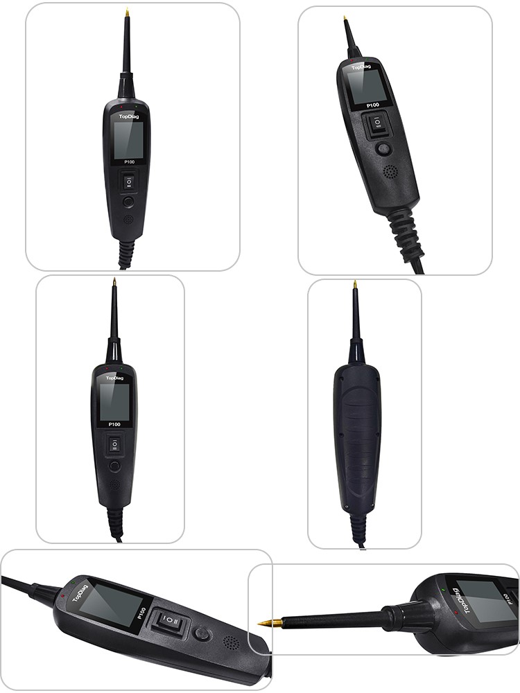 Topdiag P100 10m Extension Cable Electrical System Diagnostic Tool Automotive Circuit Tester for Truck Motorcycle Tests Tool