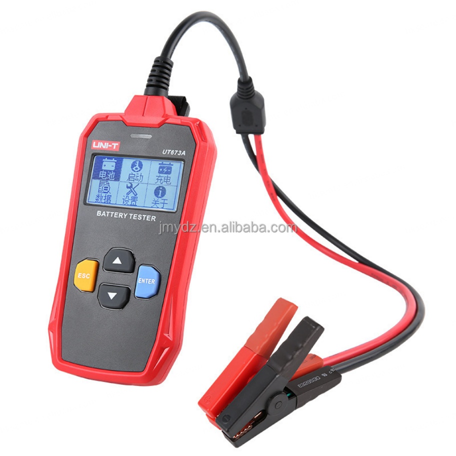 Yulide UT673A/UT675A 12V/24V Automotive Battery Tester with Charging Test CN