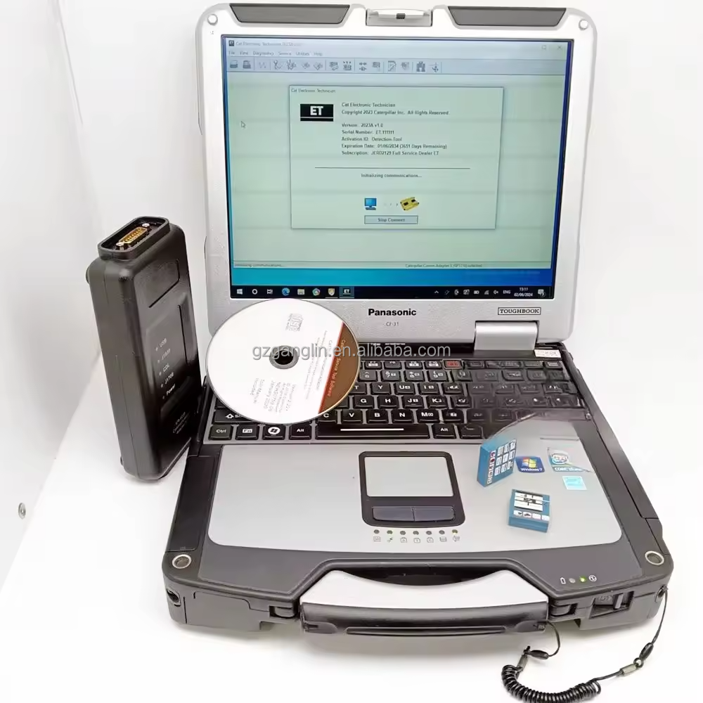 High Quality ET4 SIS Diagnostic Tool 538-5051 478-0235 317-7485 With CF-31 Laptop For Caterpillar Engines ECU Programming
