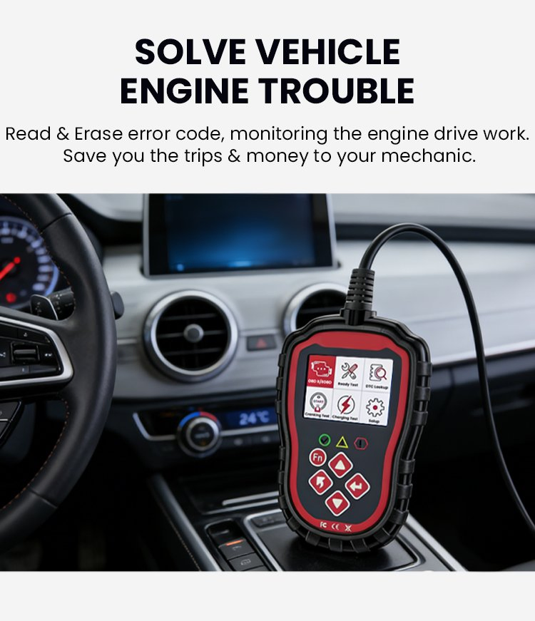 OBD2 Car Diagnostic Tool Check Engine Light
