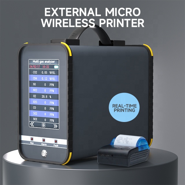 S360 Portable Biogas Analyzer Emission Methane Flue Multi Gas Detector Measuring Instruments Analyzer