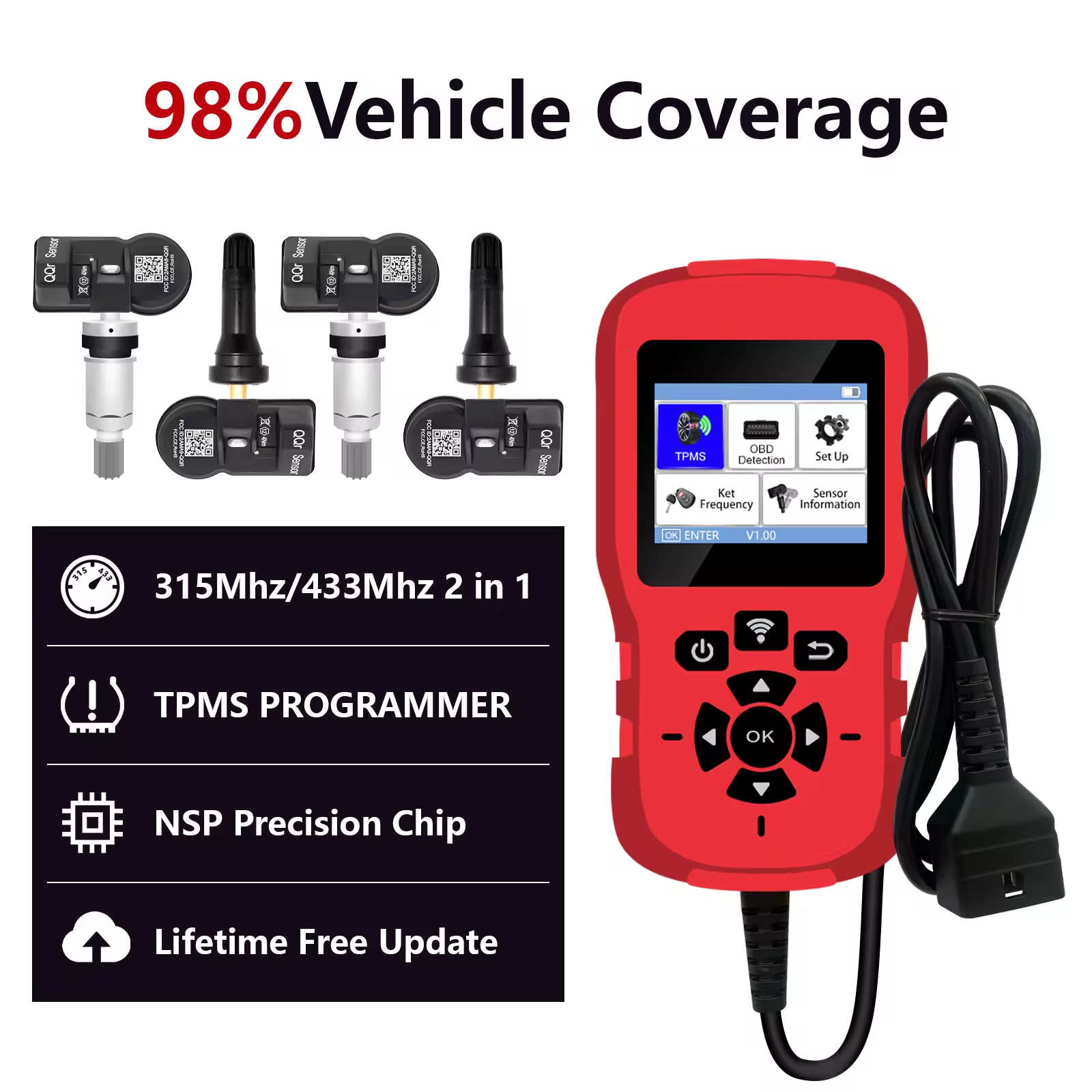 QQr Q06 Scanner Diagnostic Tool Code Reader Engine Fault Code Reader Scanner Diagnosis Scanning Tool