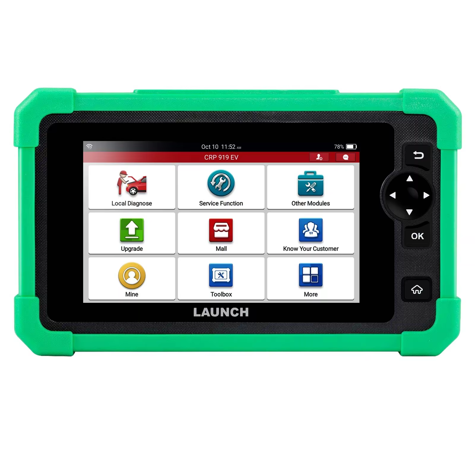 LAUNCH CRP919 EV 43+ Service Function Auto Fault Diagnosis Battery Tester for Electric Vehicle New Energy Car Diagnostic Scanner