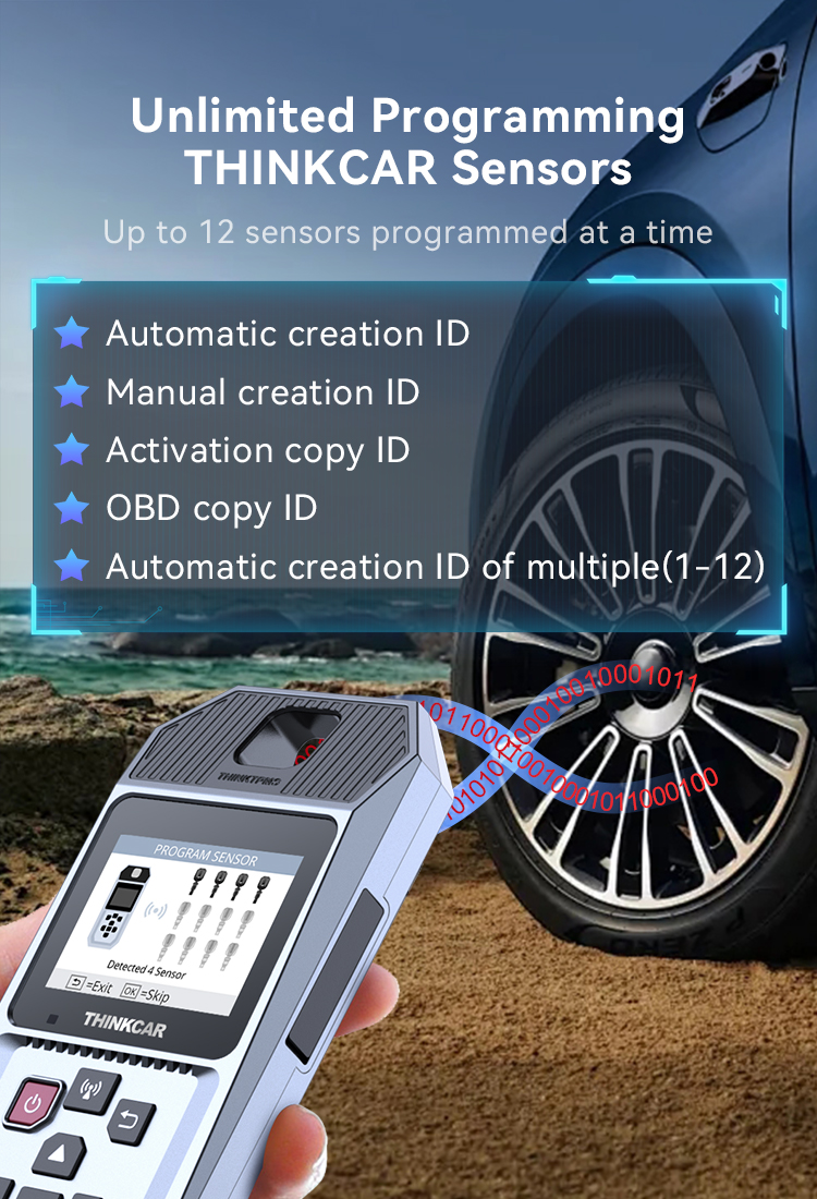 THINKCAR VENU 90 Wireless Capabilities