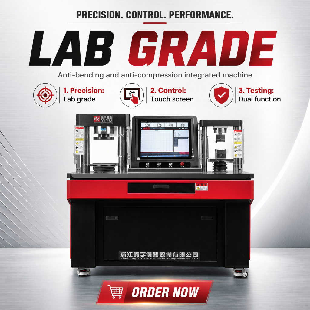 YAW-300D Microcomputer Controlled Cement Compressive Strength Flexural Strength Cubic Cylindrical Specimens Testing Equipment