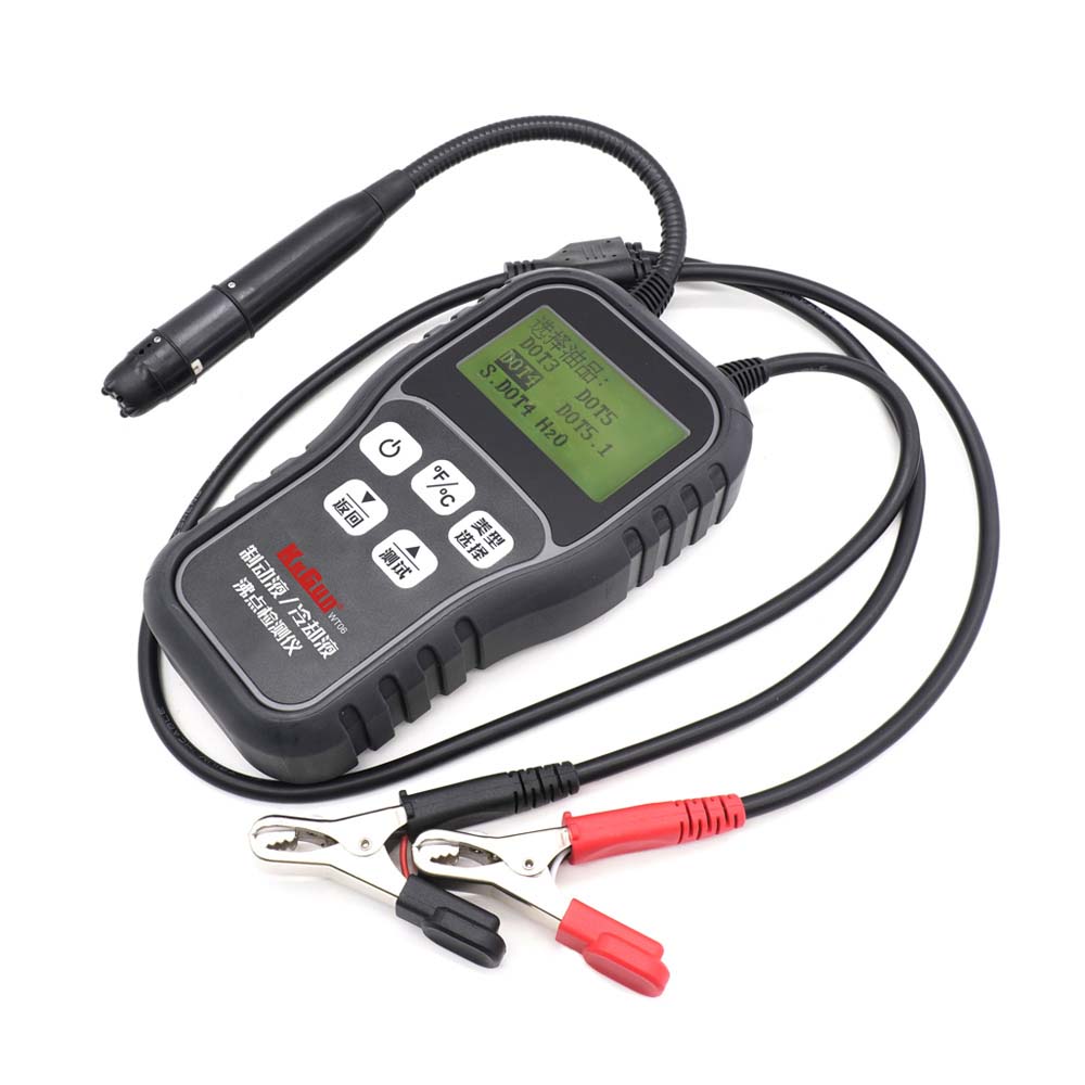Professional Obd2 Scanner Diagnostic Tool Digital Auto Brake Fluid Tester DOT3 DOT4 DOT5.1 Check Car Brake Oil Analyzer