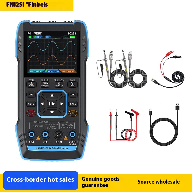 Portable Dual Channel Three-in-One Handheld Digital Oscilloscope for Auto Repair Small and Easy to Use