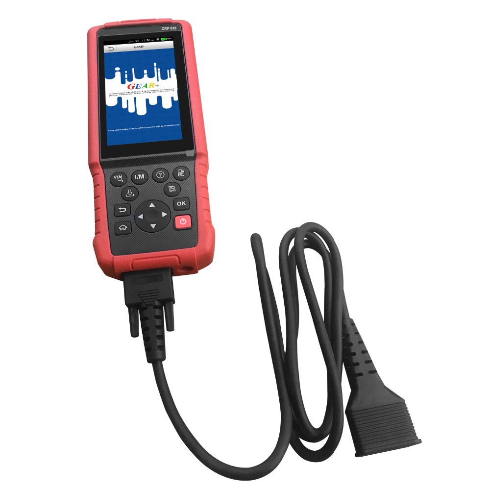 CRP818 OBD2 Diagnostic Tool Full System Automatic Identification of VIN Oil Lamp Reset, Brake Pad Reset