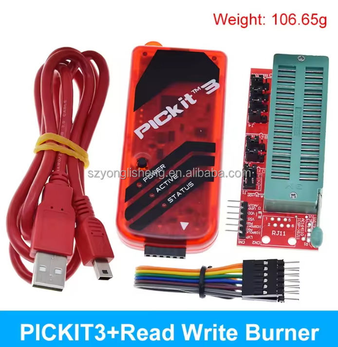 PICKit2 PICKIT3 PICKit3.5 Programmer + PIC ICD2 PICKit 2 PICKIT 3 PICKIT 3.5 Programming Adapter Universal Programmer Seat