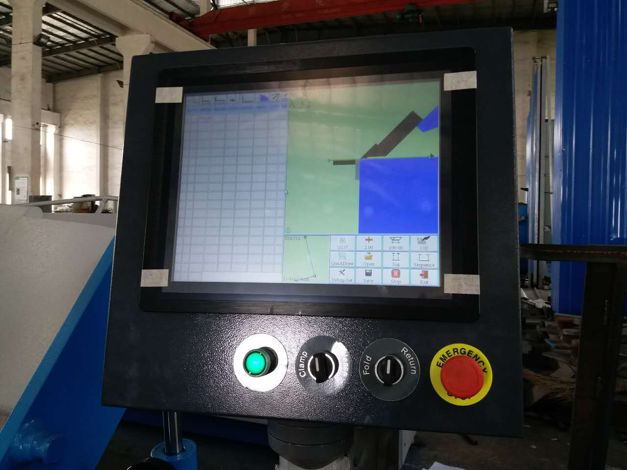 Graphic touch panel (standard)