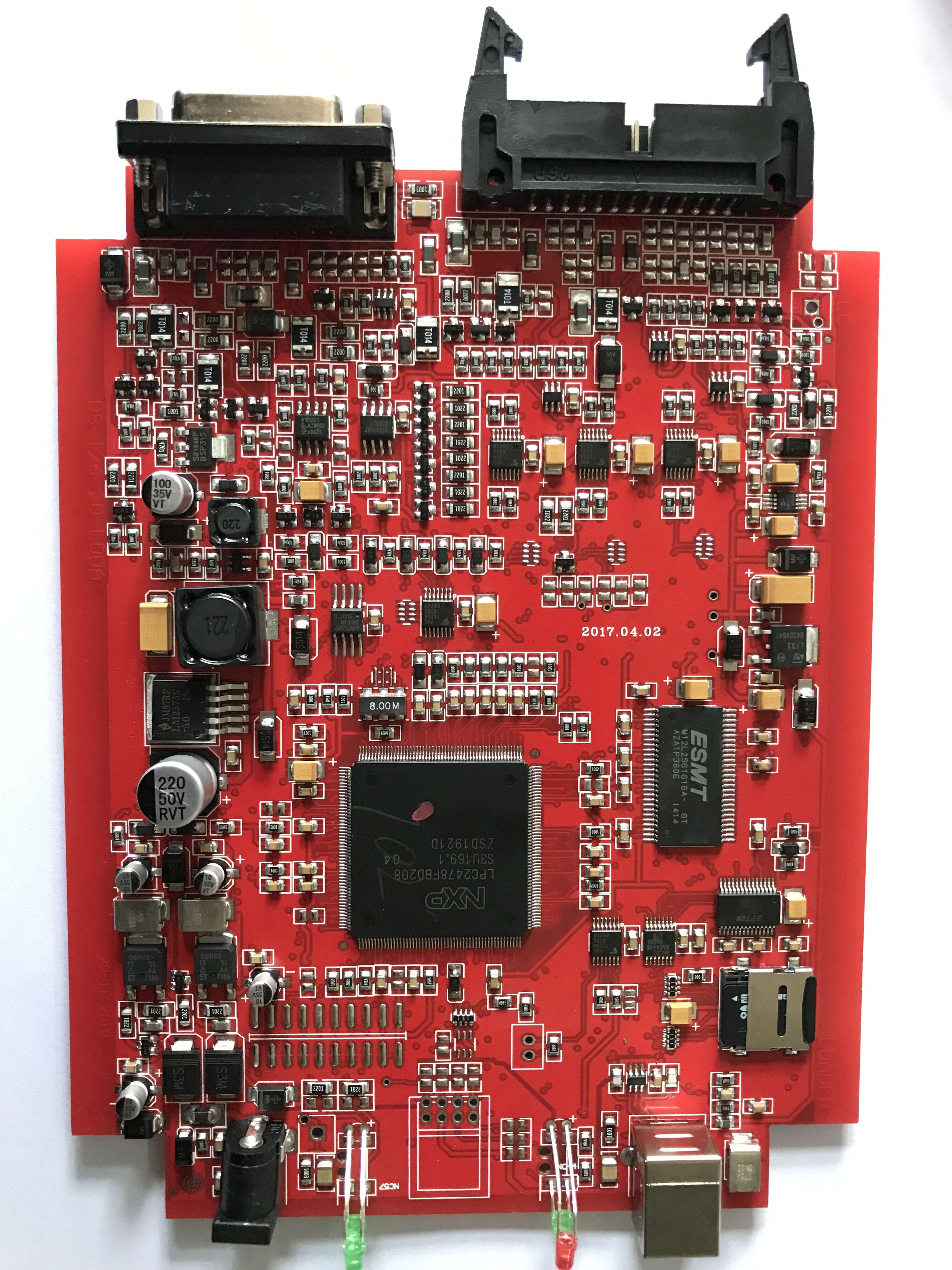EU Online KESS V5.017 Master KTAG V7.020 BDM Frame Full Set PCB Board