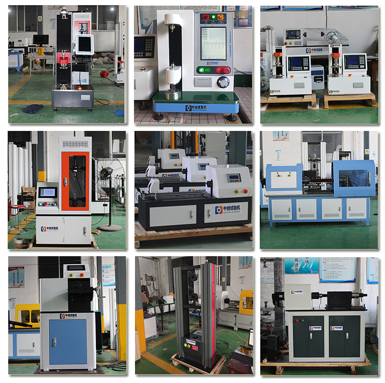 More testing machine products grid