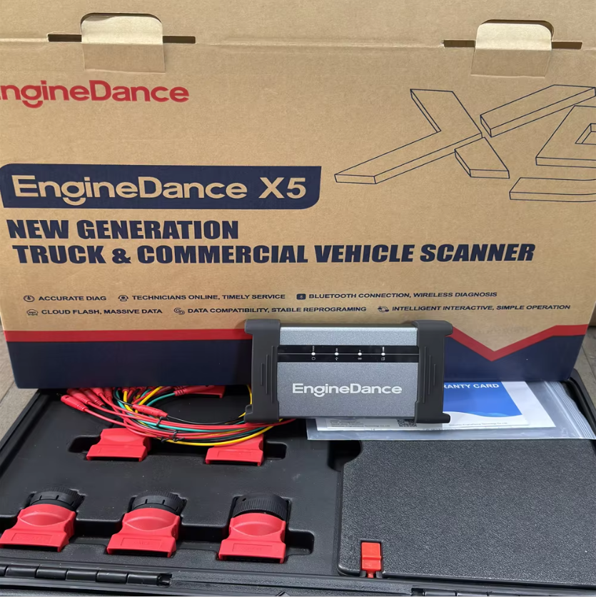 EngineDance X5 for ECU Tuning Programming &amp; Truck Diagnostic Tool for Diesel Vehicle Construction Agricultural Engine Dance X5