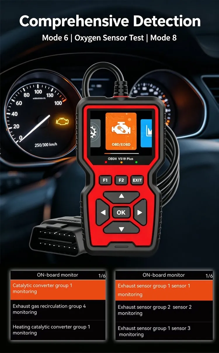 V519 Plus Automotive Scan Tool