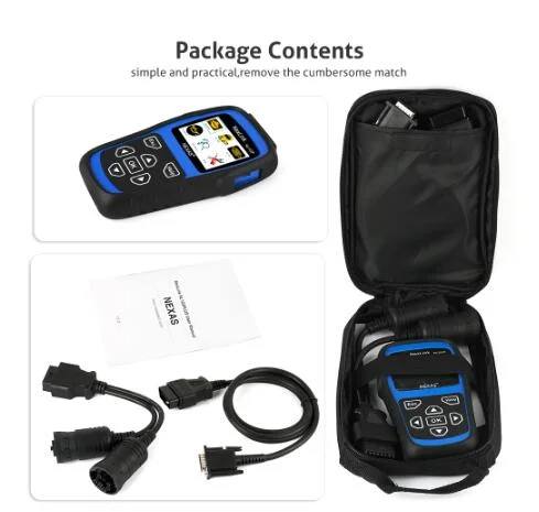 Nexas Nl102p DPF Regenerate Oil Light Reset for Diesel Heavy Duty Trucks OBD2 Diagnostic Scanner OBD Scan Tool Car Diagnosis