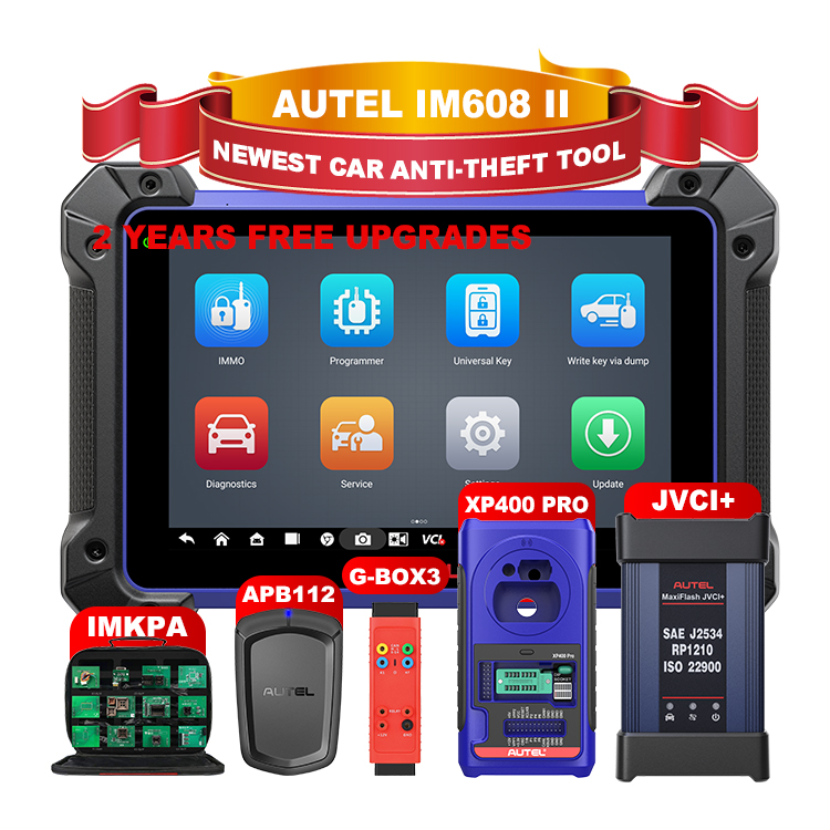 Universal car scanner Autel MaxiIM IM608 II Auto Key Programmer key programming machine Unlock automotive diagnostic tools