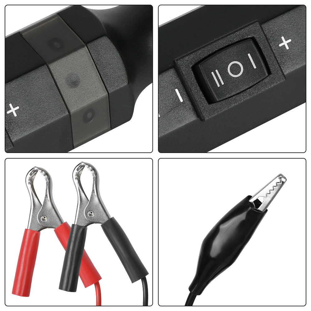 Short Finder Circuit Tester Polarity/Jumper Lead Electrical System Tester DY18 Car Probe Pen Test Diagnostic Tool
