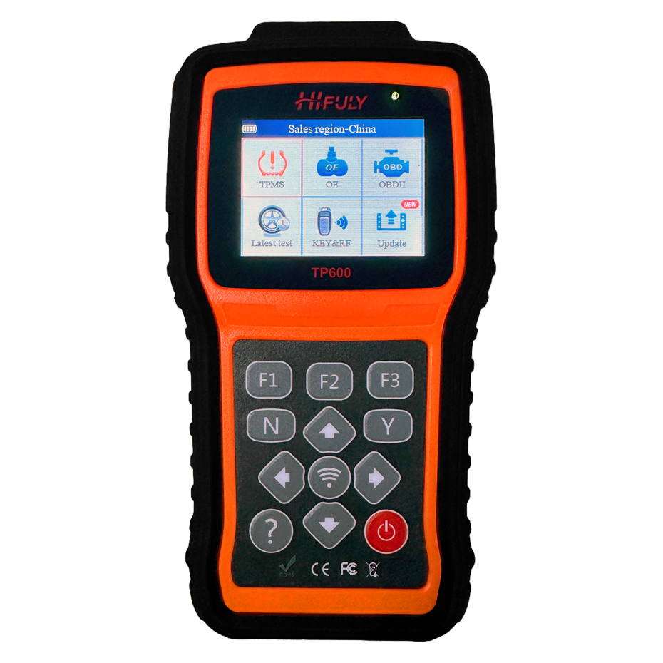 TPMS Diagnostic Scanner Tool Interface