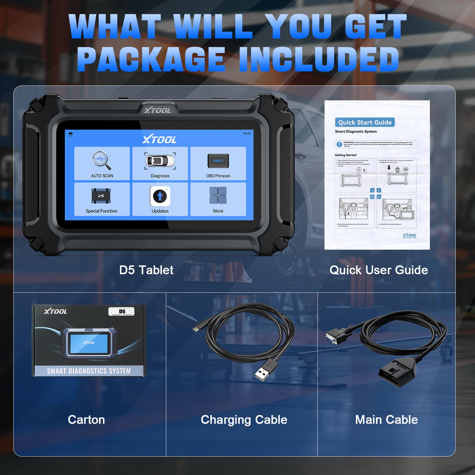 XTOOL D5 Hardware View 2