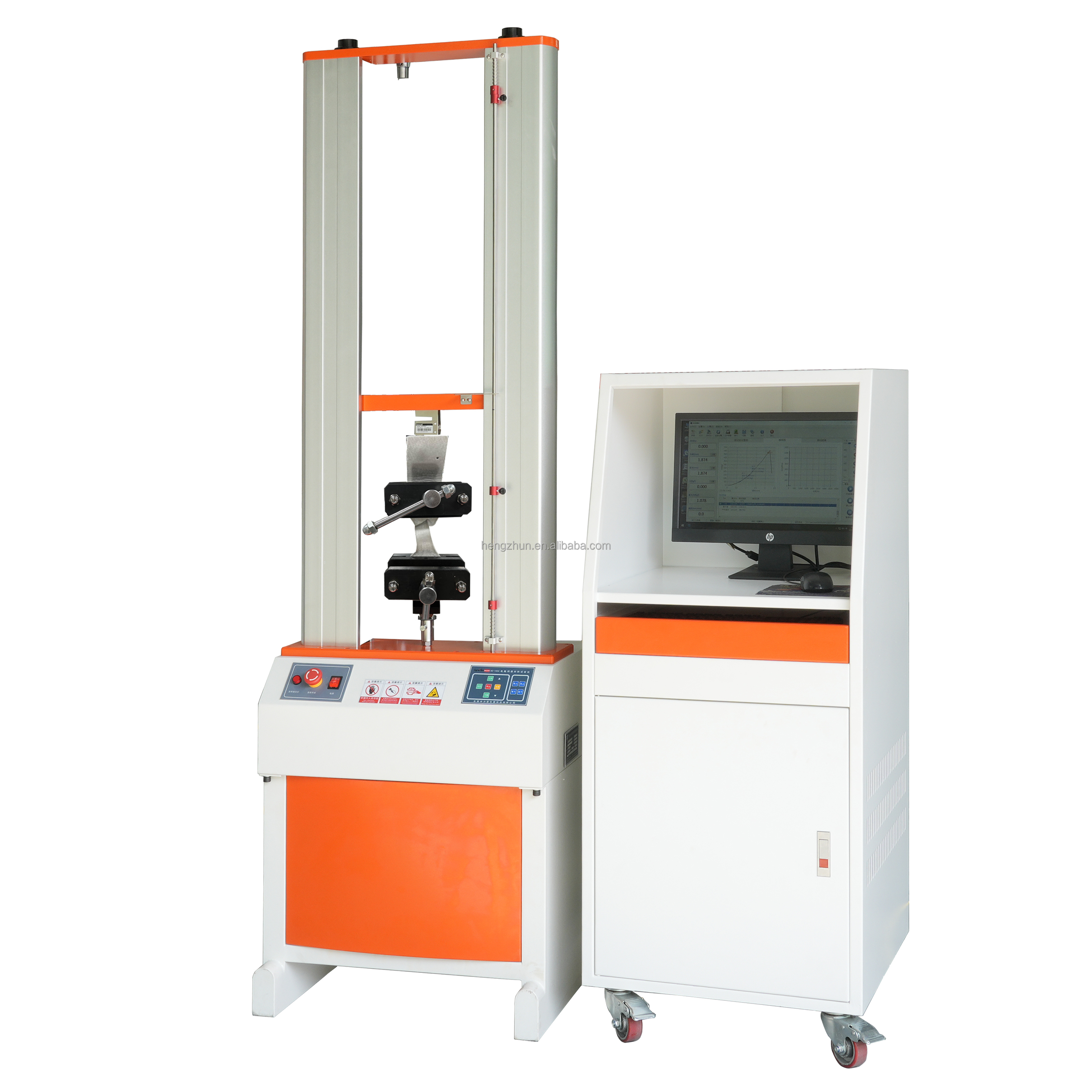 HZ-1004A AI-Report Universal Tester 500kg - Auto Data Export To Excel/PDF, Real-Time Curve Analysis