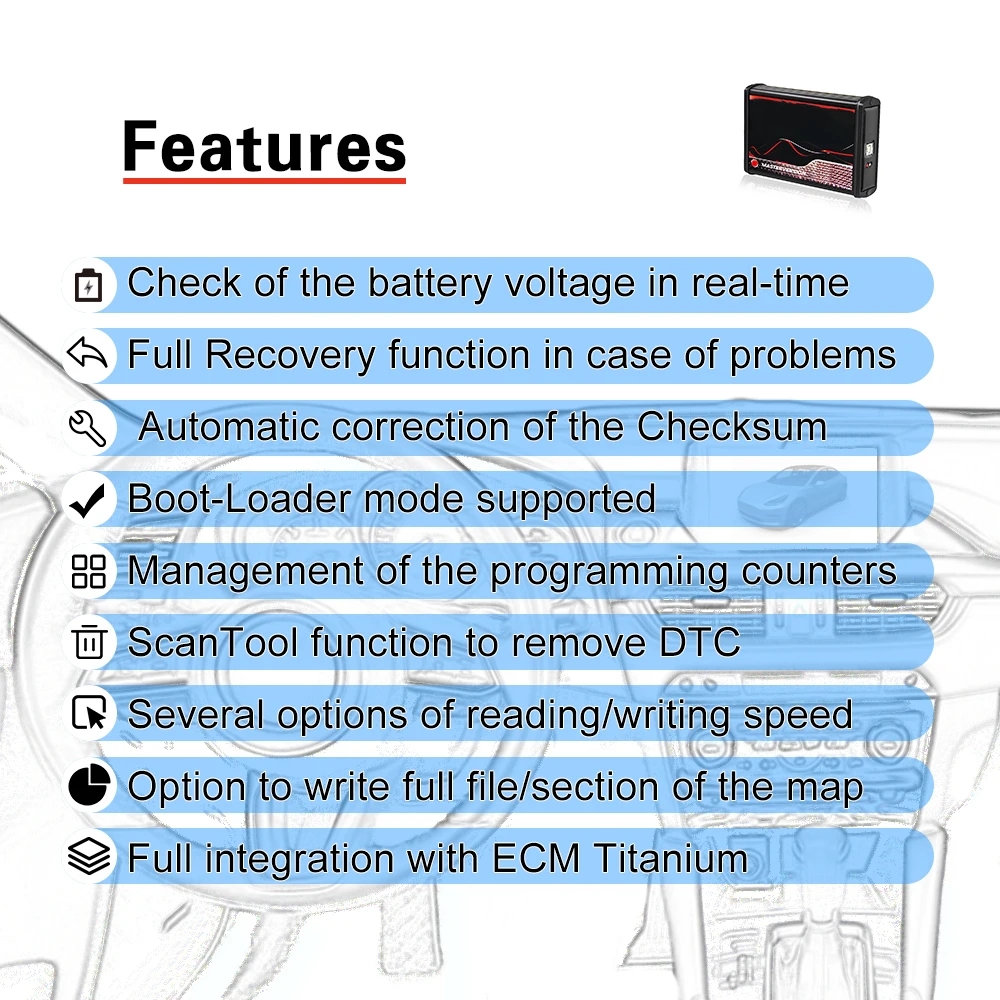 ECU Programming Software Interface