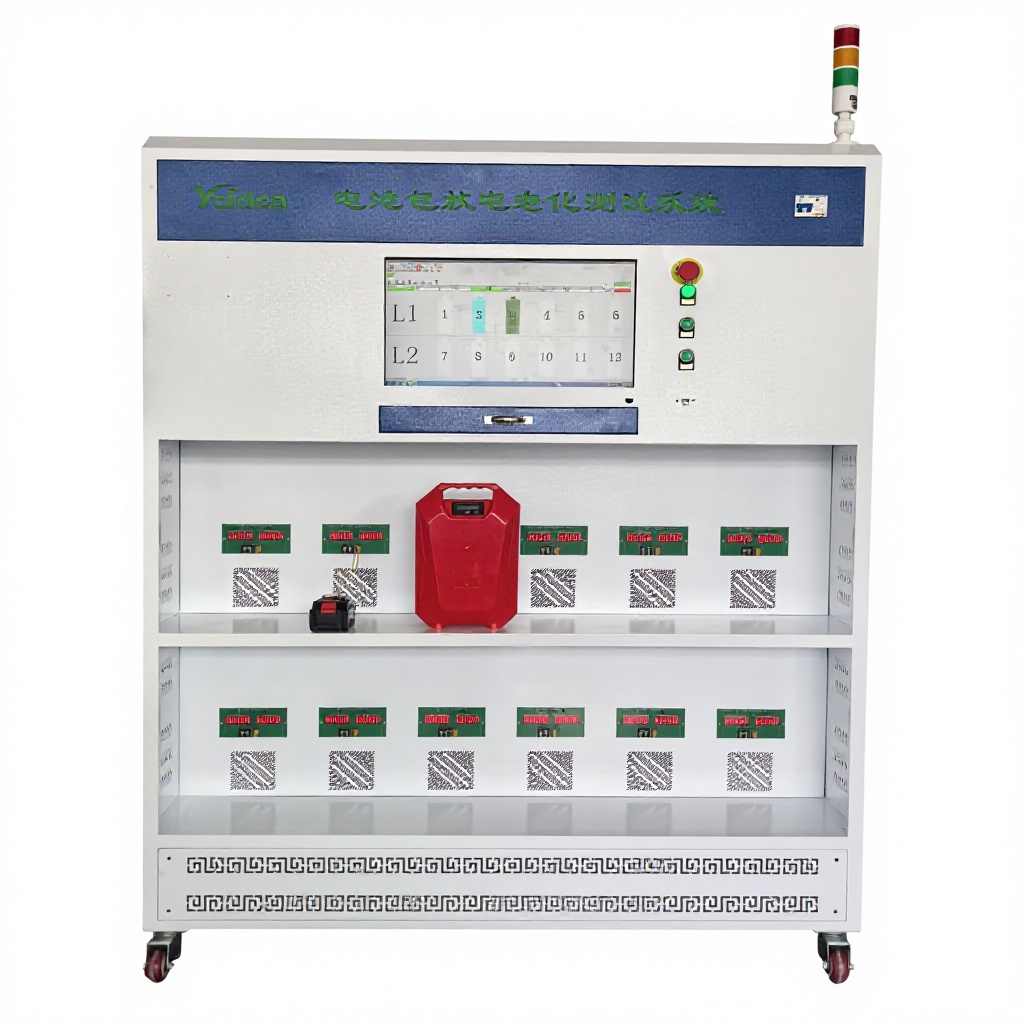 600W 12-Channel Lithium Battery Pack Discharge Tester Machine 2-150V 0.1-40A Capacity Current Voltage for Aging Equipment Motor