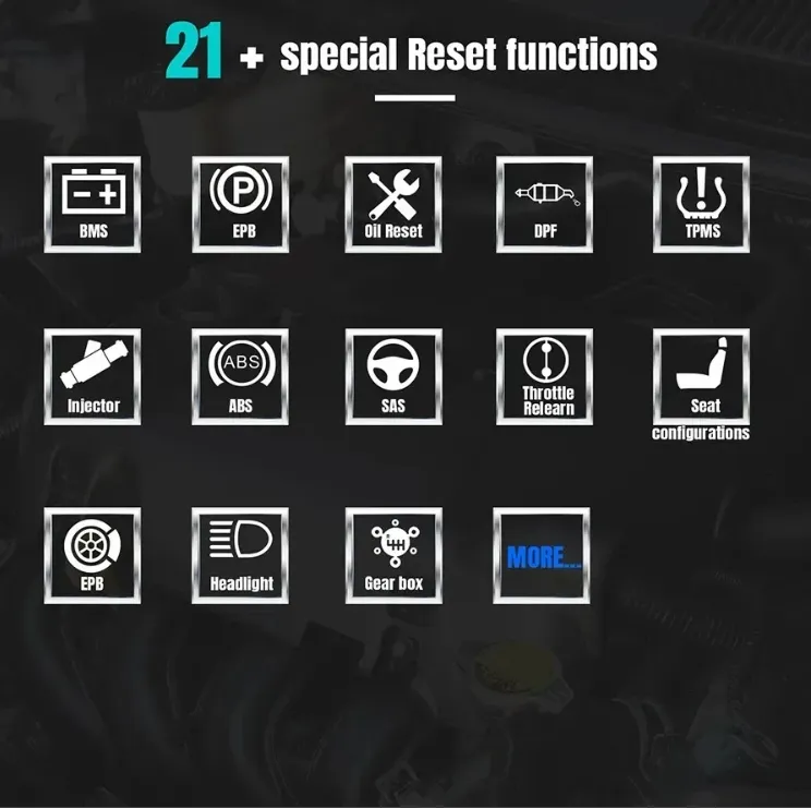 Xtool A30m Special Functions List 1