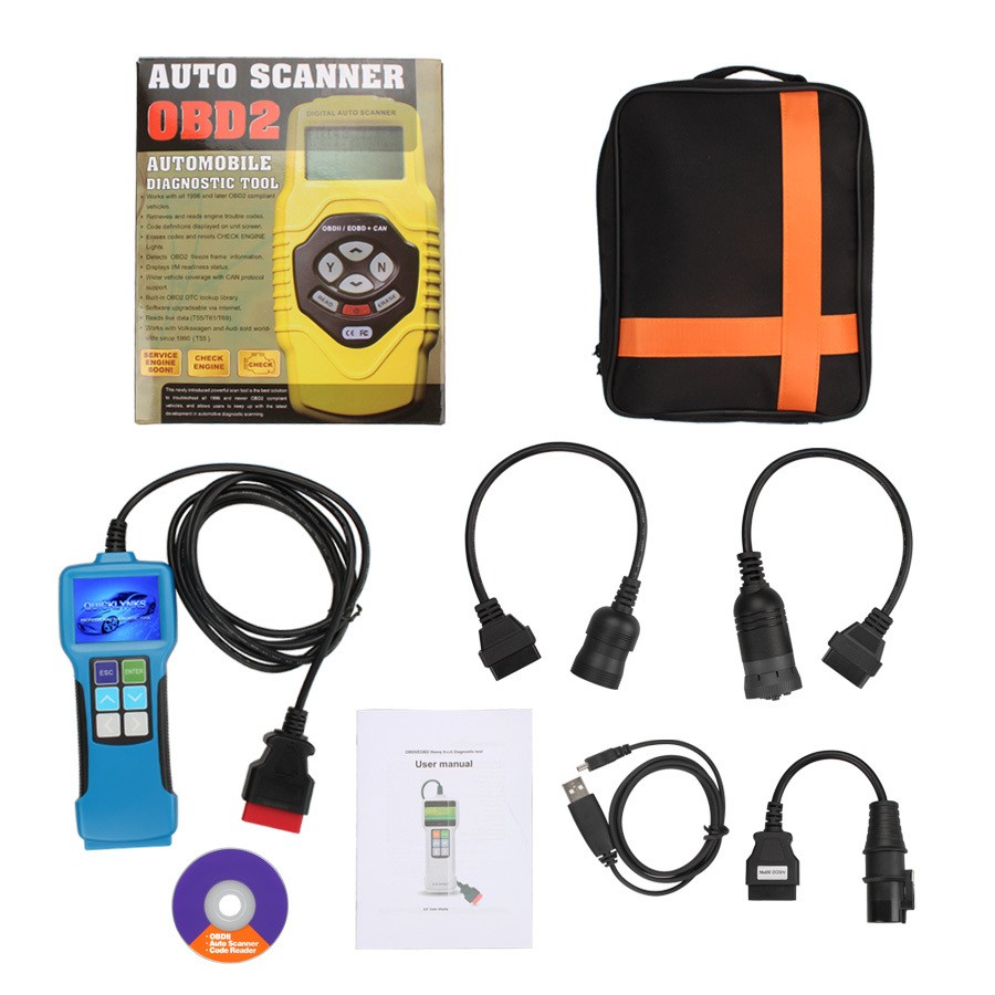 Heavy Truck Code Reader Obd Scanner Truck Diagnostic Equipment